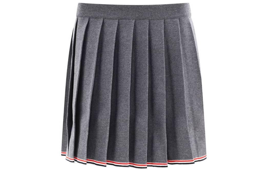 Плиссированная юбка full needle THOM BROWNE, серый
Плиссированная юбка full needle THOM BROWNE, серый