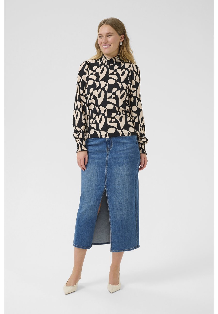 Блуза Kaffe Blouse, Black Contrast Blocks/Mottled Black
Блуза Kaffe Blouse, Black Contrast Blocks/Mottled Black