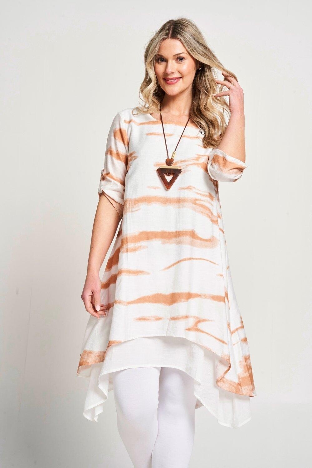 Платье А-силуэта с колье Saloos, розовый
Платье А-силуэта с колье Saloos, розовый