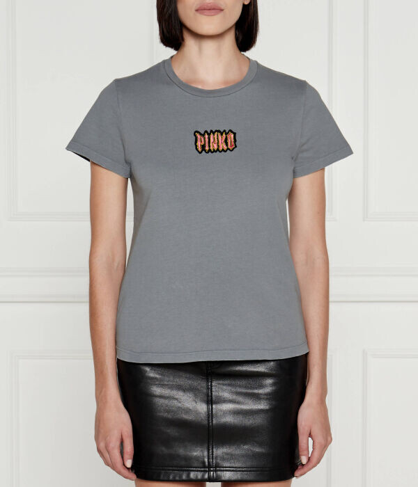 Футболка женская Pinko с контрастной надписью, серый
Футболка женская Pinko с контрастной надписью, серый