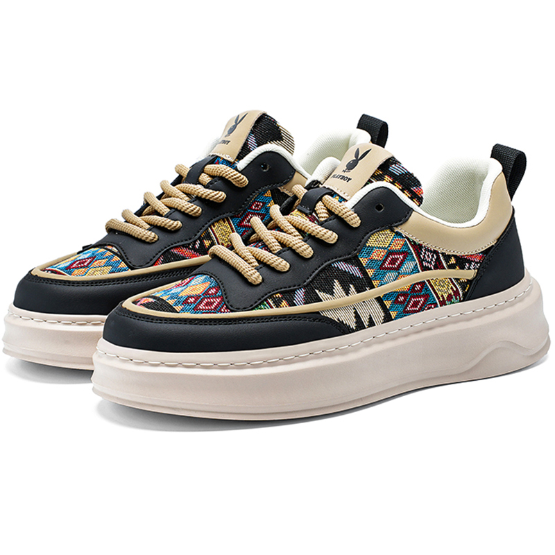 Playboy Износостойкие дышащие низкие скейтерские кроссовки мужские - цветочный черный, цвет Floral Black
Playboy Износостойкие дышащие низкие скейтерские кроссовки мужские - цветочный черный, цвет Floral Black