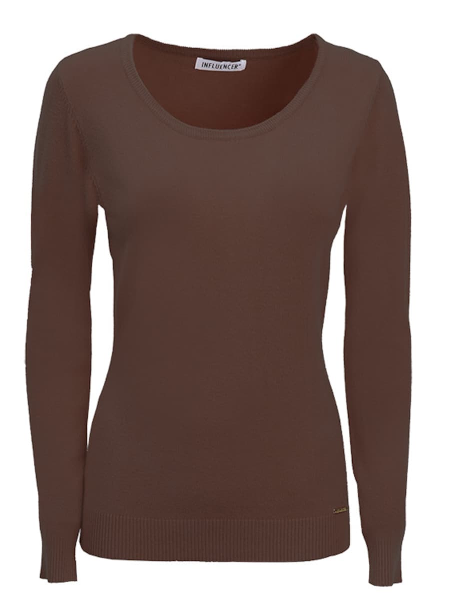 Свитер Influencer, коричневый
Свитер Influencer, коричневый