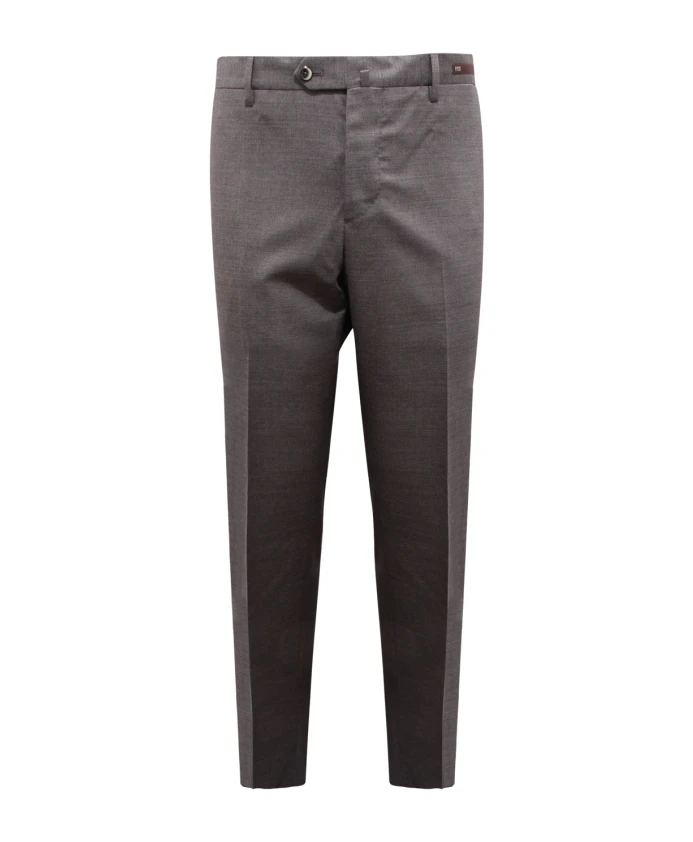 Узкие шерстяные брюки серого цвета Pt01, серый
Узкие шерстяные брюки серого цвета Pt01, серый
