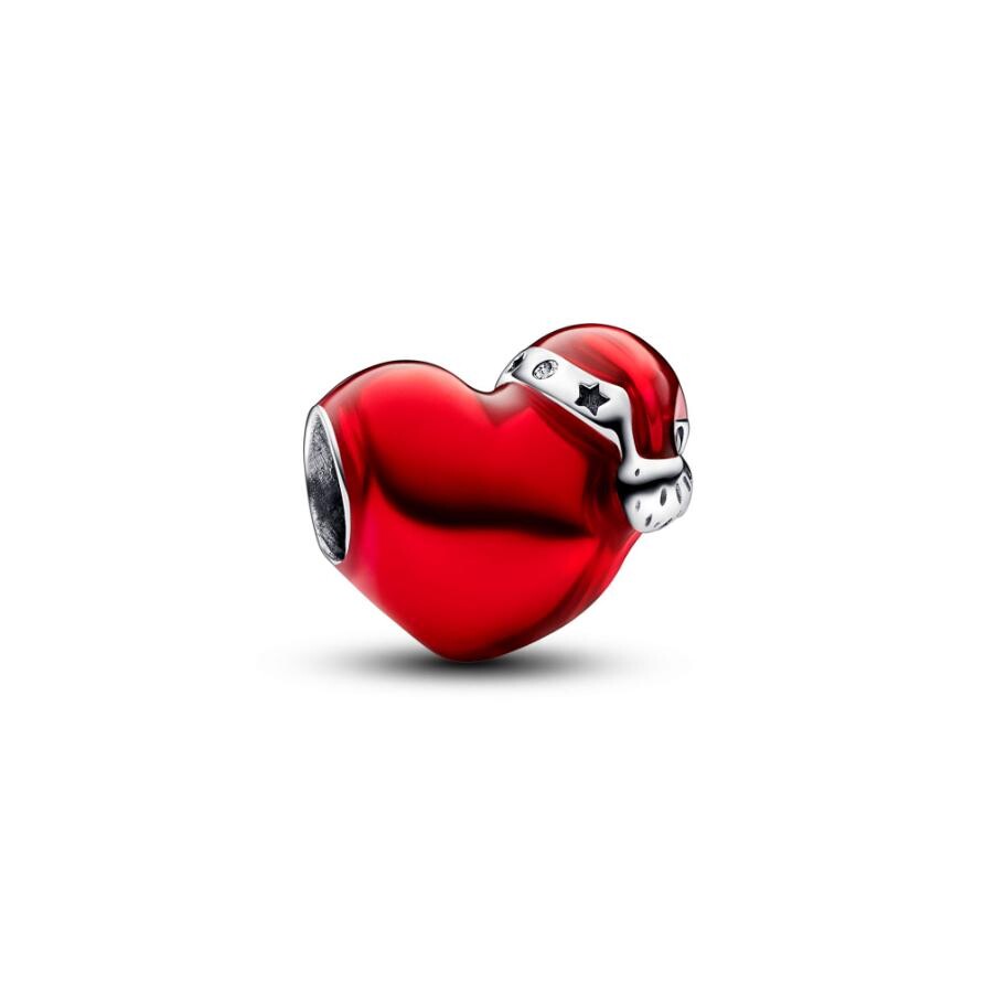 Шарм Metallic Red Christmas Heart Pandora, стерлинговое серебро
Шарм Metallic Red Christmas Heart Pandora, стерлинговое серебро