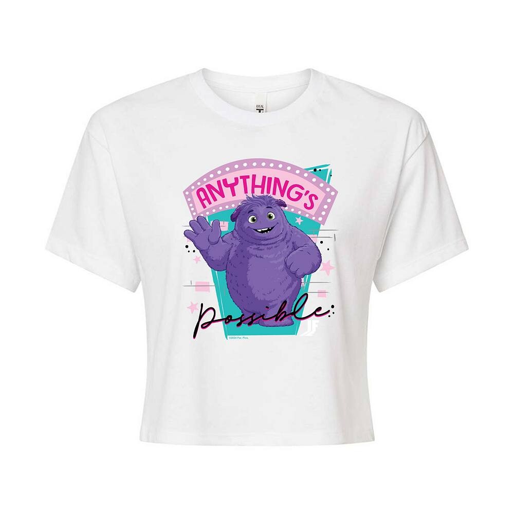 Синяя укороченная футболка IF Movie для юниоров Anything's возможные Licensed Character, белый
Синяя укороченная футболка IF Movie для юниоров Anything's возможные Licensed Character, белый