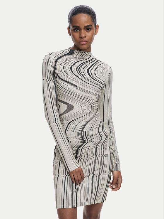 Повседневное платье slim fit Chiara 25WWVK35 Desigual, бежевый
Повседневное платье slim fit Chiara 25WWVK35 Desigual, бежевый