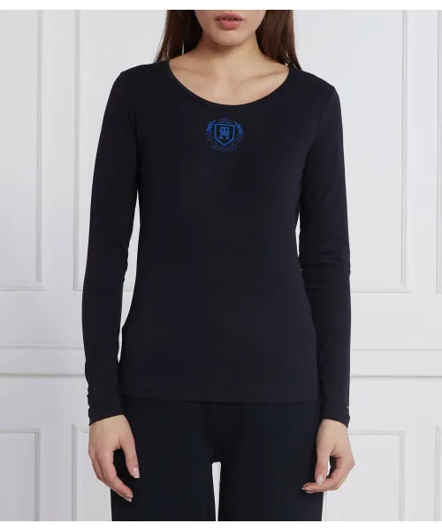 Блузка с круглым вырезом Slim fit Tommy Hilfiger, синий
Блузка с круглым вырезом Slim fit Tommy Hilfiger, синий