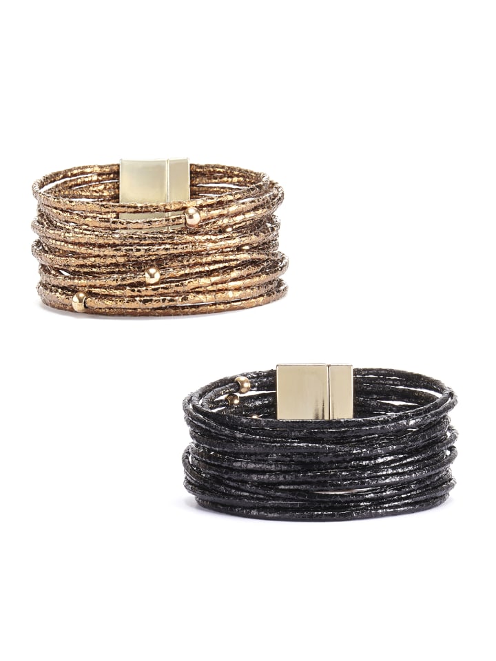 LASCANA Браслет-обмотка черного и бронзового цвета
LASCANA Браслет-обмотка черного и бронзового цвета