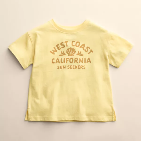 Свободная футболка с коротким рукавом для малышей и малышей Little Co. By Lauren Conrad, цвет yellow west coast
Свободная футболка с коротким рукавом для малышей и малышей Little Co. By Lauren Conrad, цвет yellow west coast