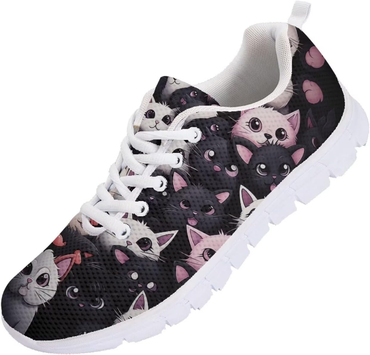 Вышитые кроссовки для женщин и мужчин, теннисные беговые обувь, легкие сетчатые спортивные кроссовки для тренажерного зала с подошвой из ЭВА Getelinseng, Cat
Вышитые кроссовки для женщин и мужчин, теннисные беговые обувь, легкие сетчатые спортивные кроссовки для тренажерного зала с подошвой из ЭВА Getelinseng, Cat