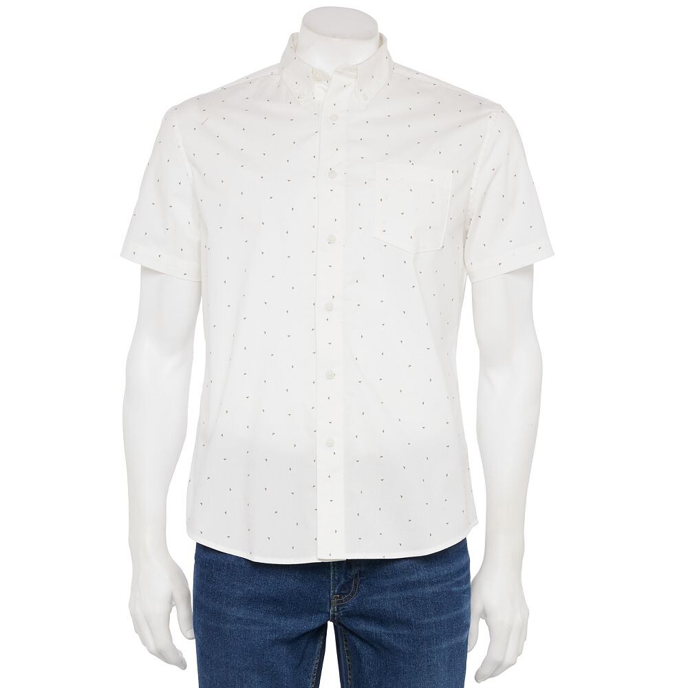 Мужская адаптивная рубашка идеальной длины с короткими рукавами Sonoma Goods For Life, цвет Tri Geo Brown
Мужская адаптивная рубашка идеальной длины с короткими рукавами Sonoma Goods For Life, цвет Tri Geo Brown