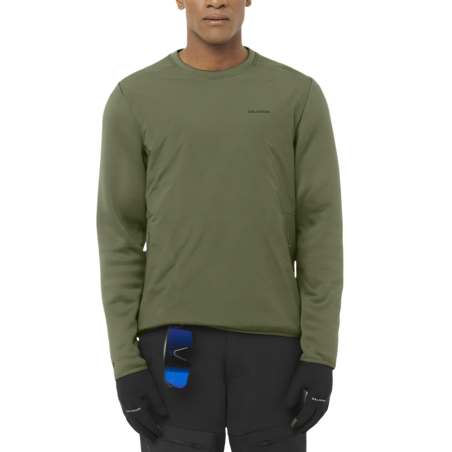 SALOMON Свитшот мужской оливковый
SALOMON Свитшот мужской оливковый