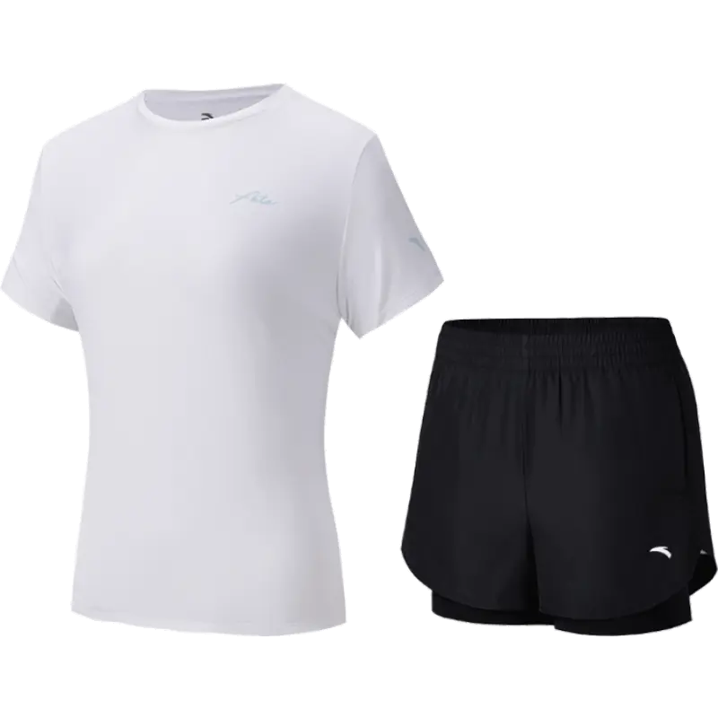ANTA Разнообразие тренировочной коллекции повседневный костюм Women's Snowflake White/Basic Black
ANTA Разнообразие тренировочной коллекции повседневный костюм Women's Snowflake White/Basic Black