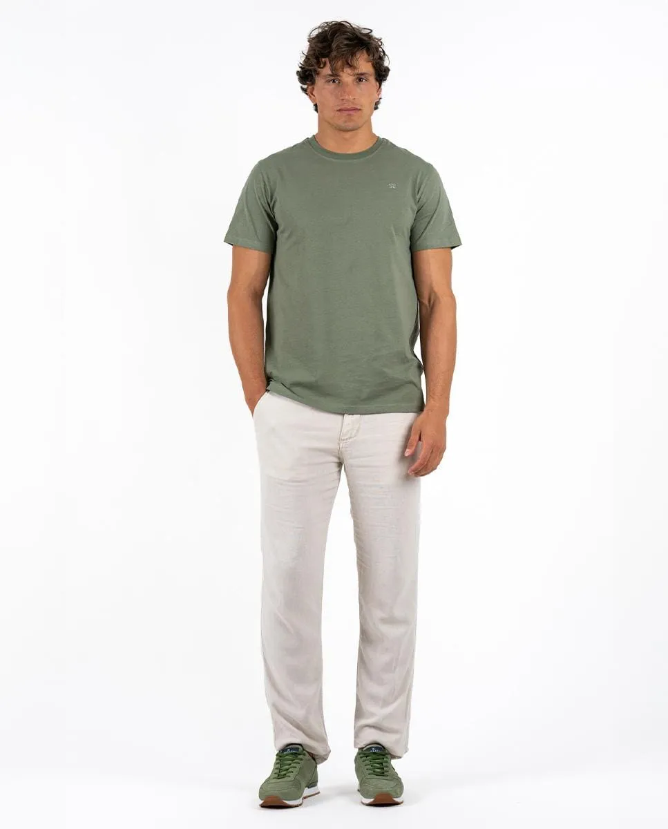 Мужская футболка с коротким рукавом и круглым вырезом Makarthy, хаки
Мужская футболка с коротким рукавом и круглым вырезом Makarthy, хаки