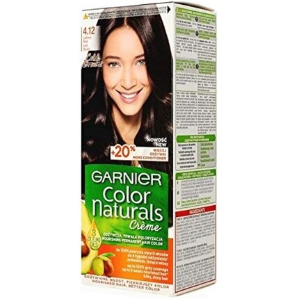 Крем-краска для волос Color Naturals 4.12 Ледяной Коричневый, Garnier
Крем-краска для волос Color Naturals 4.12 Ледяной Коричневый, Garnier