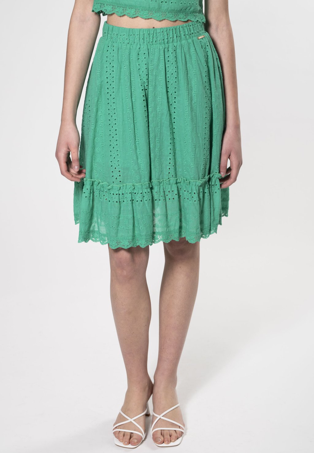 Юбка-колокол BRODERIE INFLUENCER, зеленый
Юбка-колокол BRODERIE INFLUENCER, зеленый