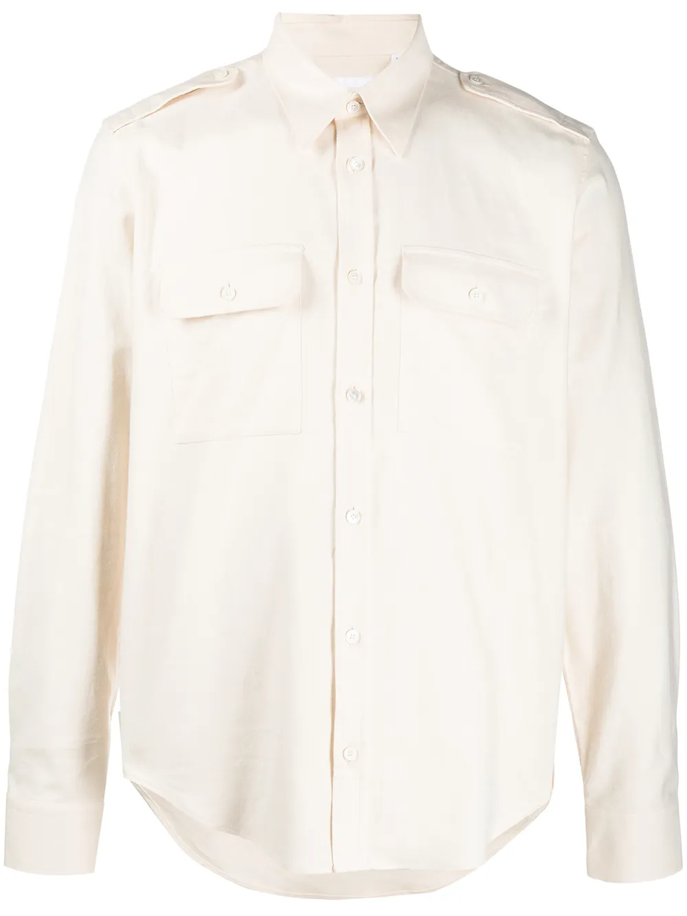 Рубашка с длинными рукавами и ремешком Helmut Lang, белый
Рубашка с длинными рукавами и ремешком Helmut Lang, белый