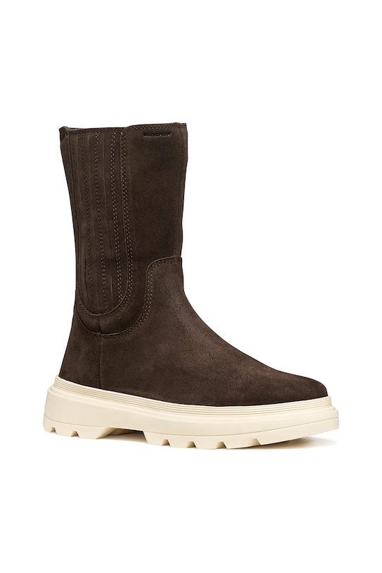 Детские замшевые ботильоны KIDDARTAH Geox, коричневый
Детские замшевые ботильоны KIDDARTAH Geox, коричневый