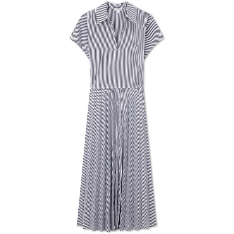 Tommy Hilfiger Женское платье с короткими рукавами и шортами, цвет Black and white stripe 03R
Tommy Hilfiger Женское платье с короткими рукавами и шортами, цвет Black and white stripe 03R