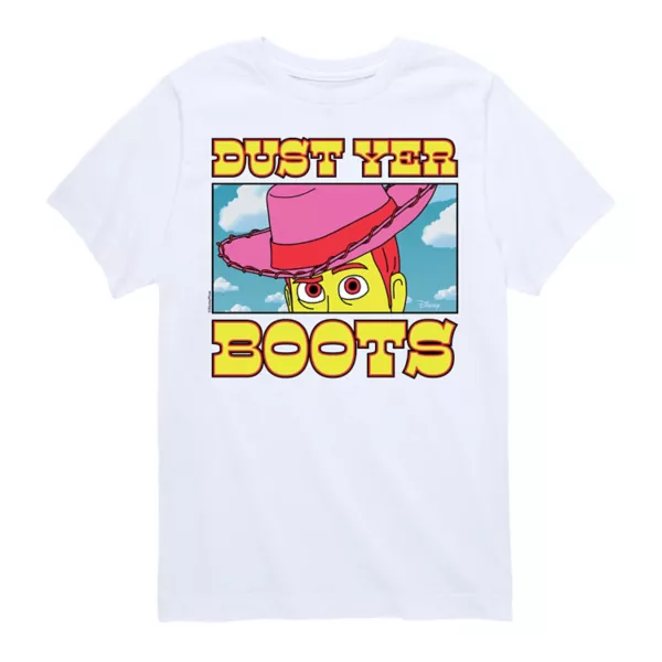 Футболка с принтом "Смахни пыль с сапог" Woody из "Истории игрушек" для мальчиков 8-20 лет Disney / Pixar, белый
Футболка с принтом "Смахни пыль с сапог" Woody из "Истории игрушек" для мальчиков 8-20 лет Disney / Pixar, белый