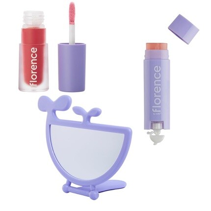 Florence By Mills Be A Vip Velvet Жидкая губная помада Oh Whale Тонированный бальзам для губ Whale Handheld Mirror
Florence By Mills Be A Vip Velvet Жидкая губная помада Oh Whale Тонированный бальзам для губ Whale Handheld Mirror