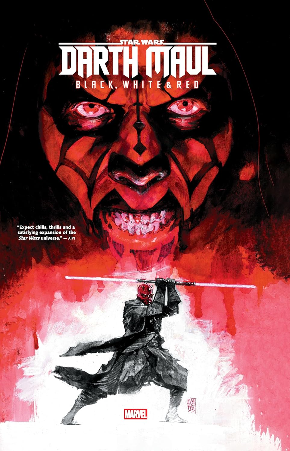 Star Wars: Darth Maul - Black, White & Red Treasury Edition (Marvel Universe)
Star Wars: Darth Maul - Black, White & Red Treasury Edition (Marvel Universe)