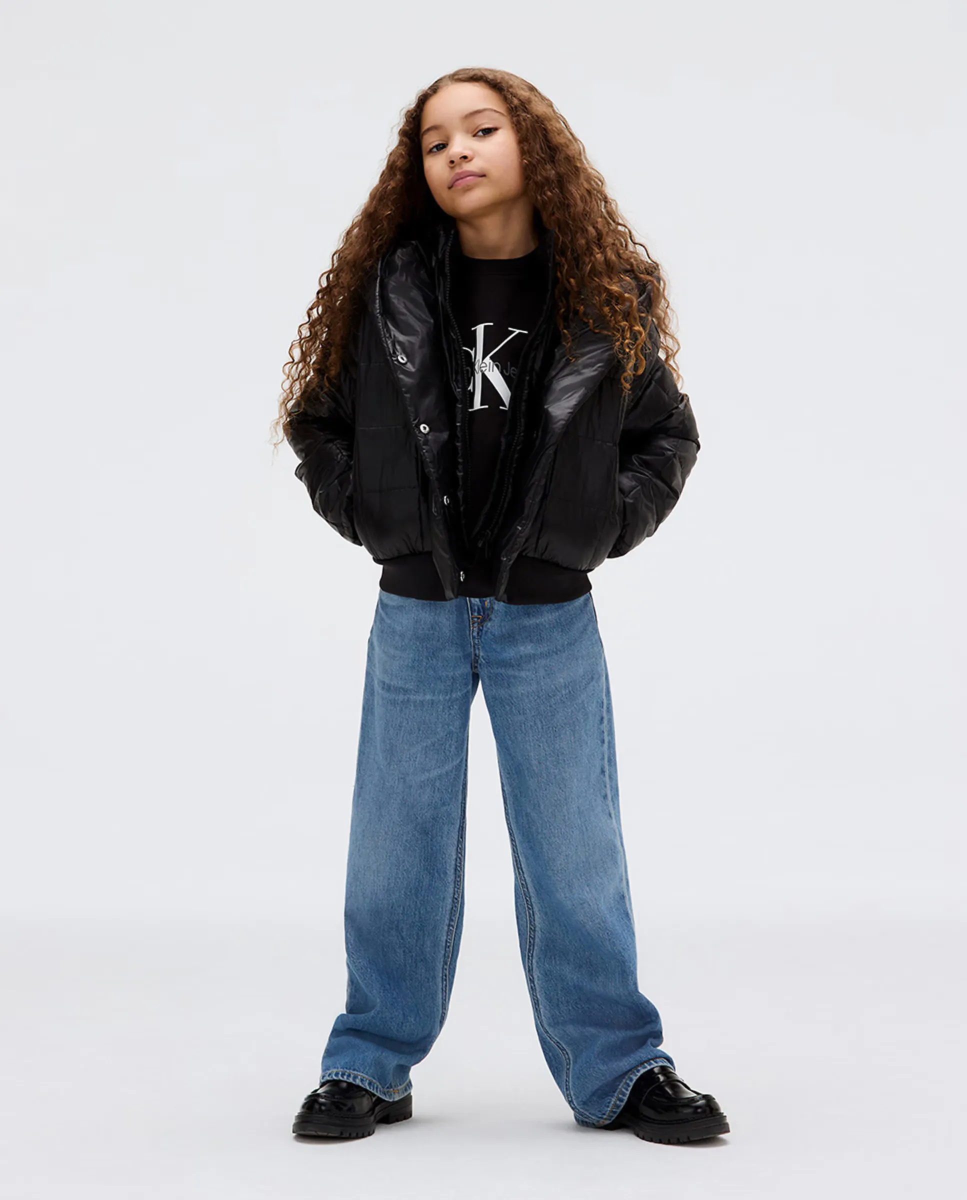 Детское пальто с атласной отделкой Calvin Klein, черный
Детское пальто с атласной отделкой Calvin Klein, черный