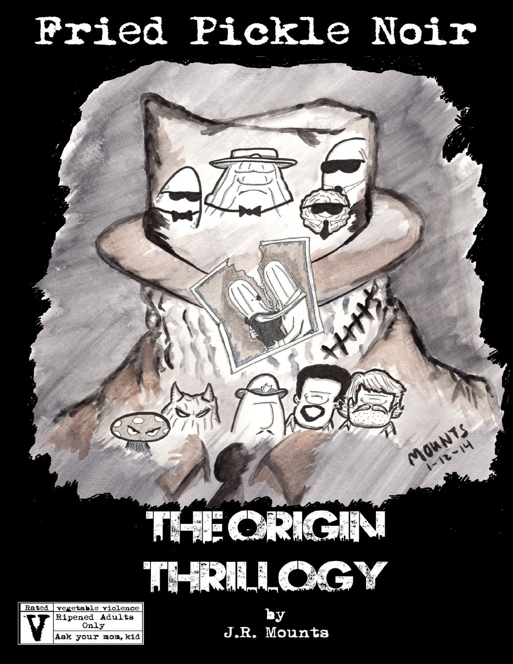 Fried Pickle Noir "The Origin Thrillogy" (books 1-3) (CreateSpace Independent Publishing Platform)
Fried Pickle Noir "The Origin Thrillogy" (books 1-3) (CreateSpace Independent Publishing Platform)