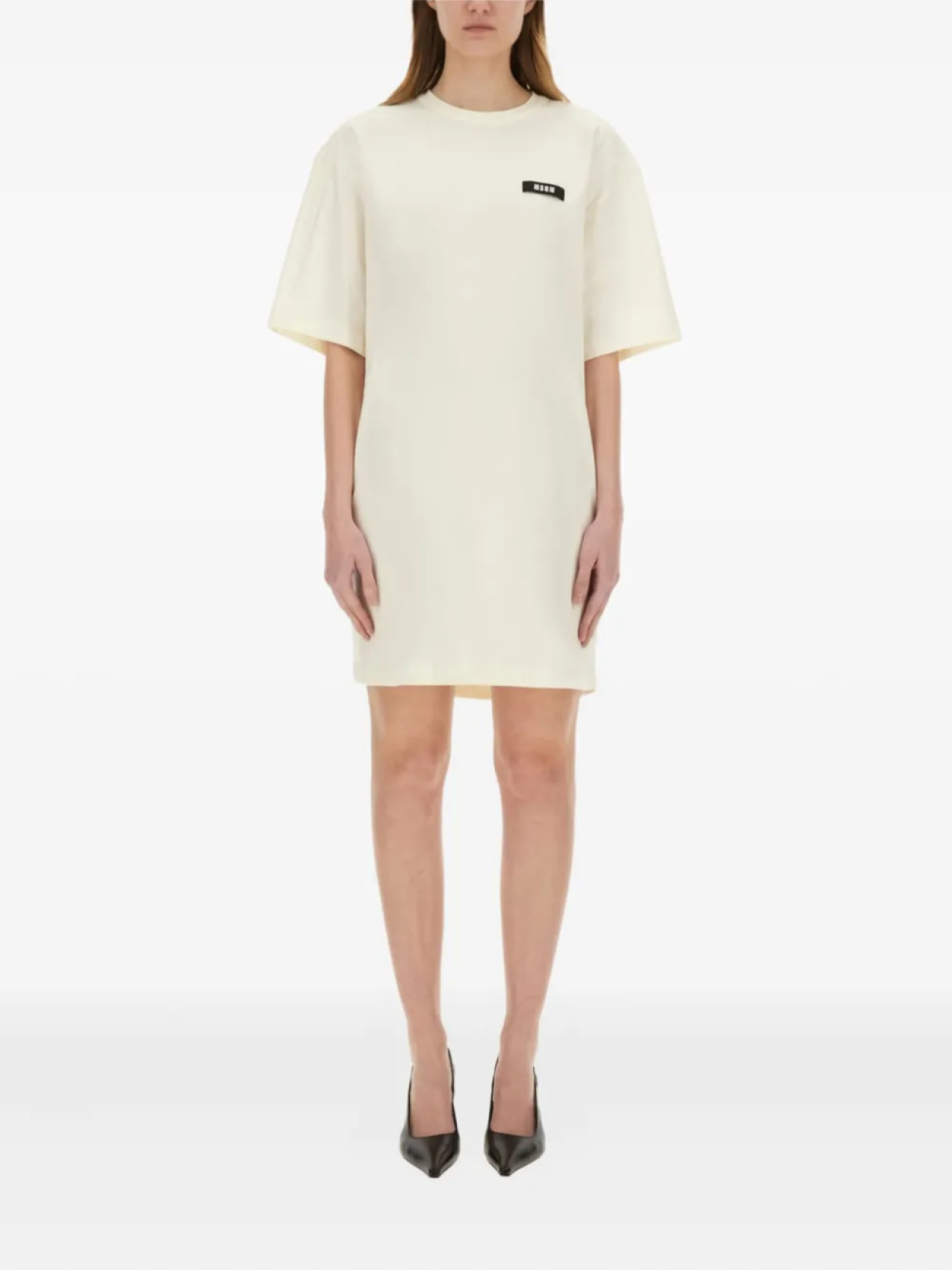 Мини-платье с нашивкой-логотипом MSGM, нейтральный
Мини-платье с нашивкой-логотипом MSGM, нейтральный