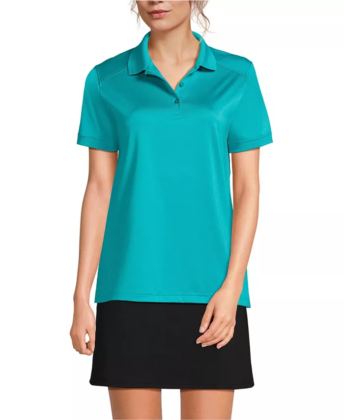 Женская рубашка-поло Rapid Dry с коротким рукавом Lands' End, синий
Женская рубашка-поло Rapid Dry с коротким рукавом Lands' End, синий