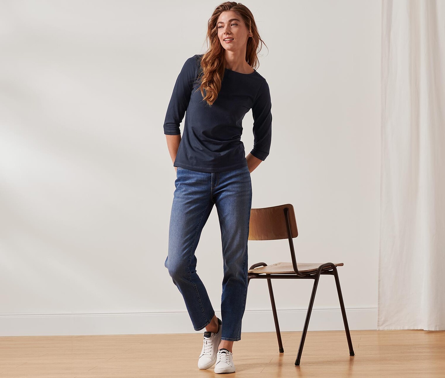 Рубашка с рукавом 3/4 Tchibo, темно-синий
Рубашка с рукавом 3/4 Tchibo, темно-синий