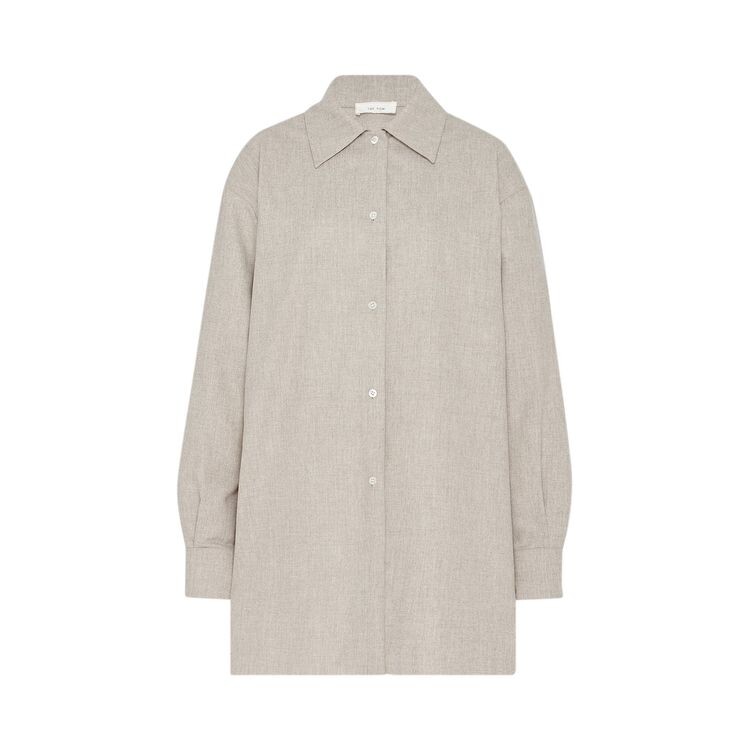 Рубашка The Row Komako Shirt Light Pebble, серый
Рубашка The Row Komako Shirt Light Pebble, серый