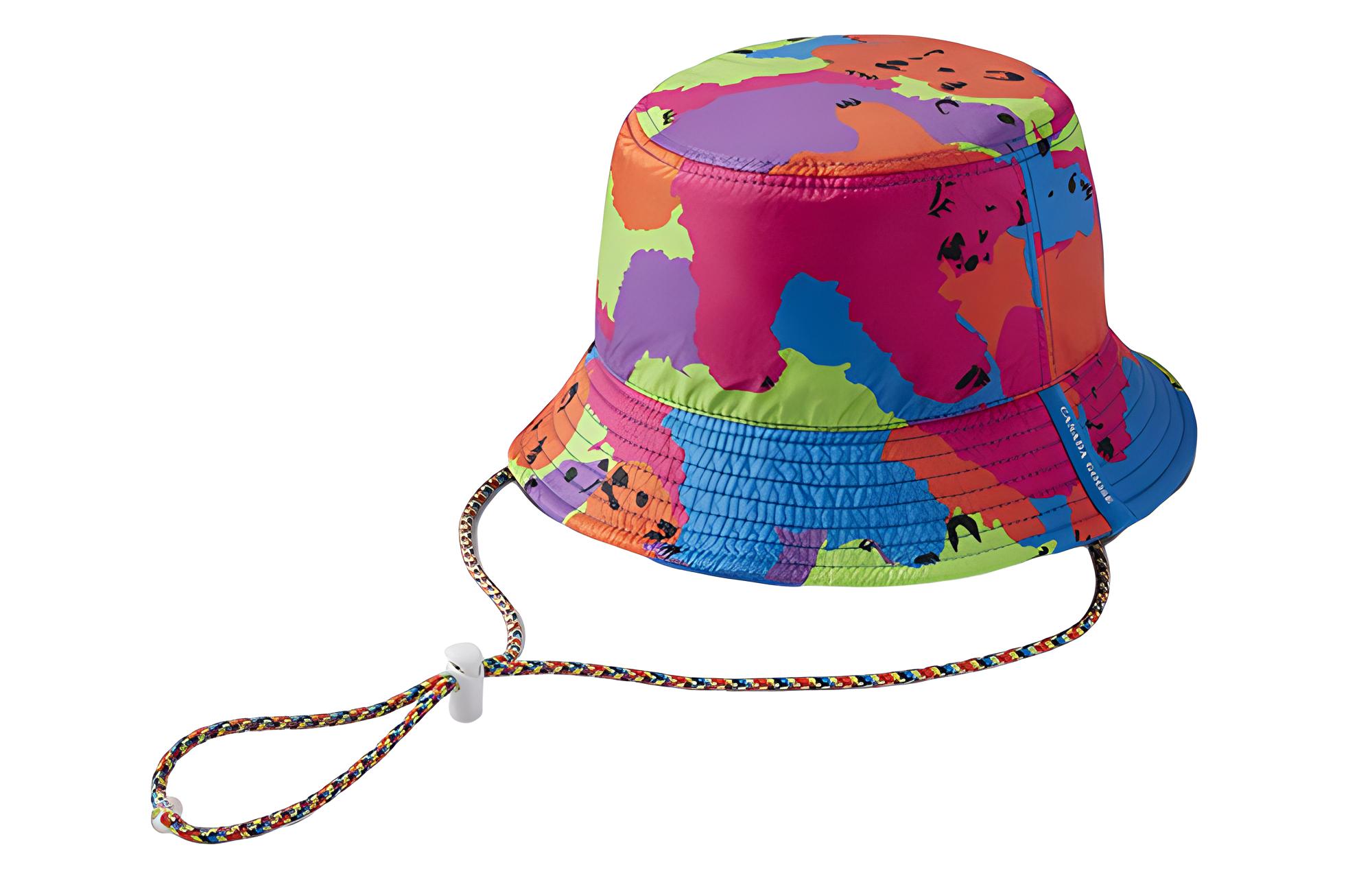 Женская разноцветная ведро-шляпа Canada Goose, мультиколор
Женская разноцветная ведро-шляпа Canada Goose, мультиколор