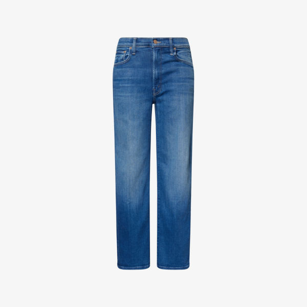 Джинсы Mother The Rambler Zip Flood с застежкой-молнией, синий
Джинсы Mother The Rambler Zip Flood с застежкой-молнией, синий