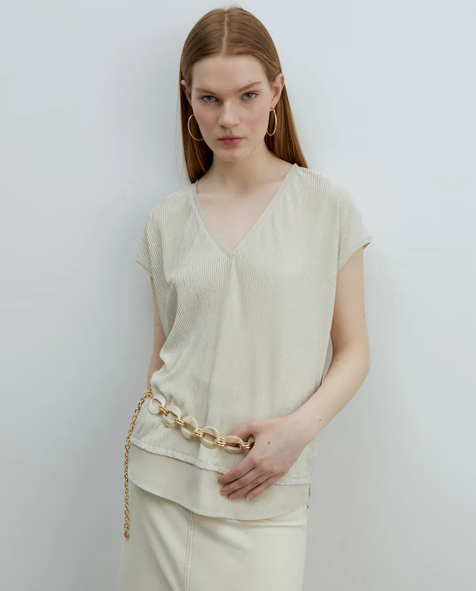 Топ Cuerpo satinado Sfera, бежевый
Топ Cuerpo satinado Sfera, бежевый