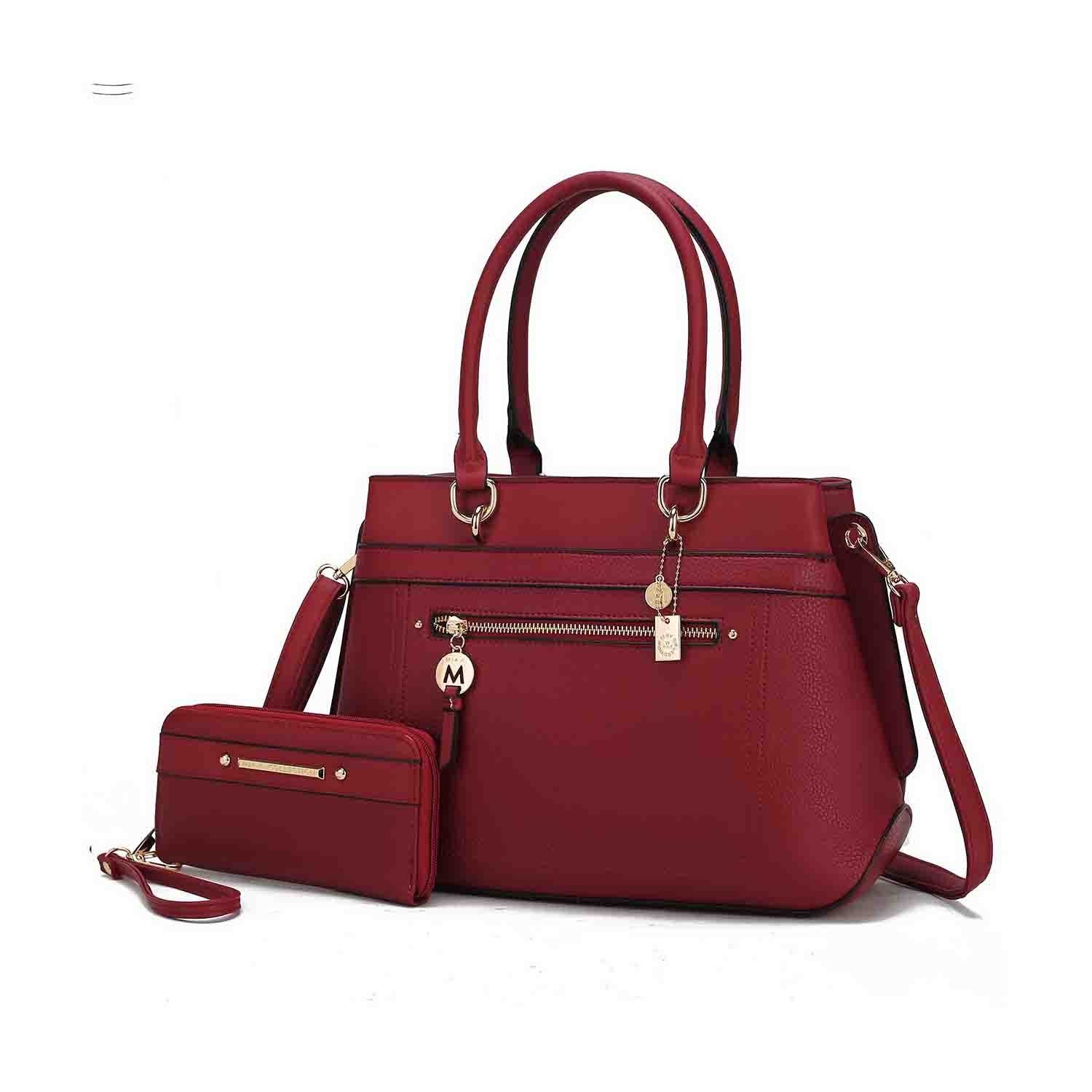 Женская сумка Gardenia Tote с кошельком из веганской кожи от Mia K MKF Collection By Mia K., красный
Женская сумка Gardenia Tote с кошельком из веганской кожи от Mia K MKF Collection By Mia K., красный