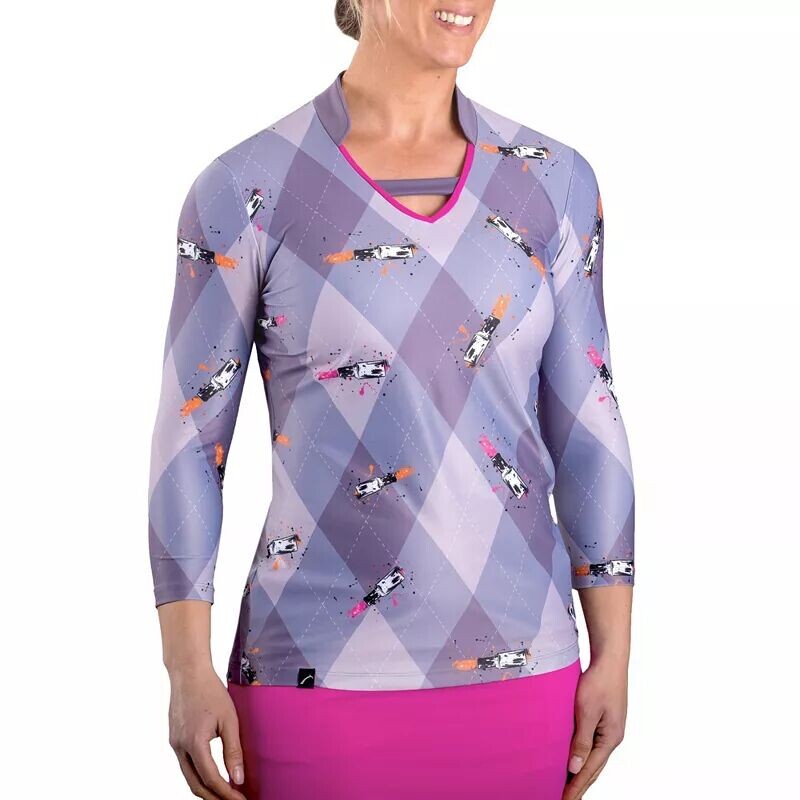 Женская футболка для гольфа SwingDish Tallyn с длинными рукавами
Женская футболка для гольфа SwingDish Tallyn с длинными рукавами