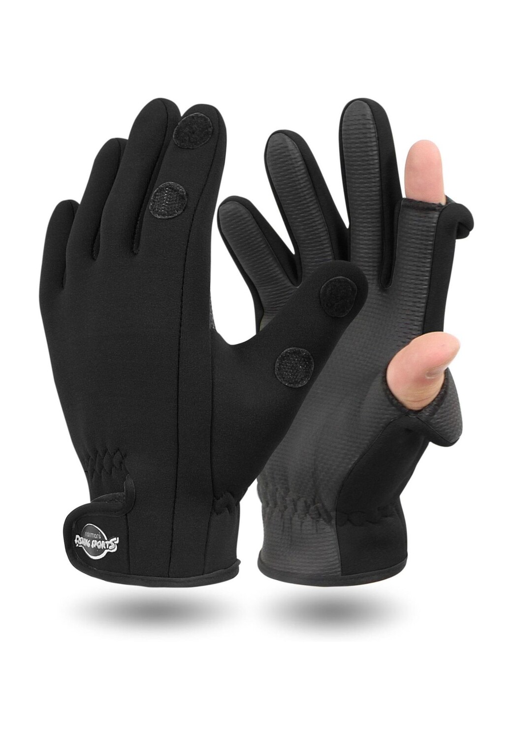 Неопреновые рыболовные перчатки для рыболовов normani, черный
Неопреновые рыболовные перчатки для рыболовов normani, черный