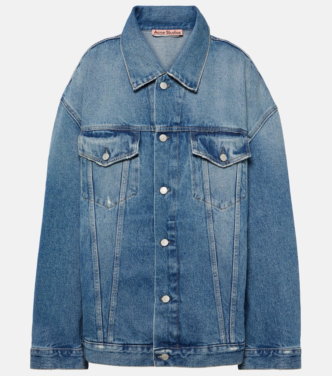 Джинсовая куртка оверсайз Acne Studios, синий
Джинсовая куртка оверсайз Acne Studios, синий
