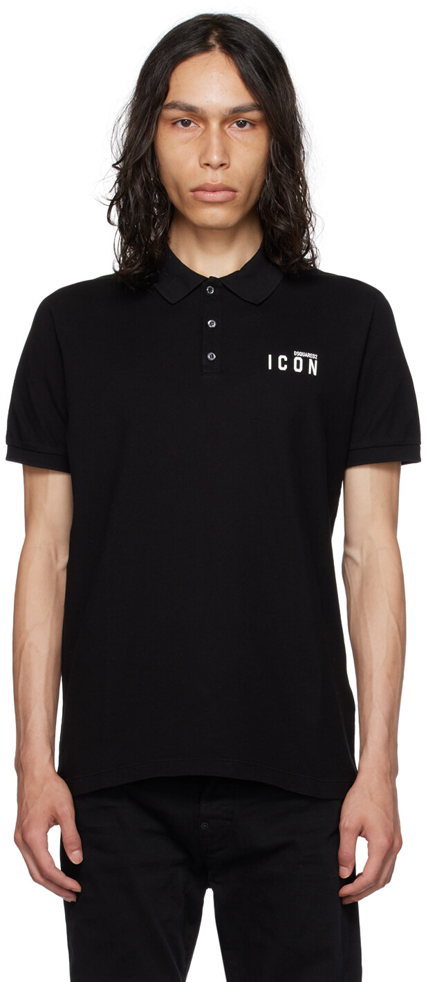 Черная футболка-поло Be Icon Dsquared2, Черный, Черная футболка-поло Be Icon Dsquared2
Черная футболка-поло Be Icon Dsquared2, Черный, Черная футболка-поло Be Icon Dsquared2