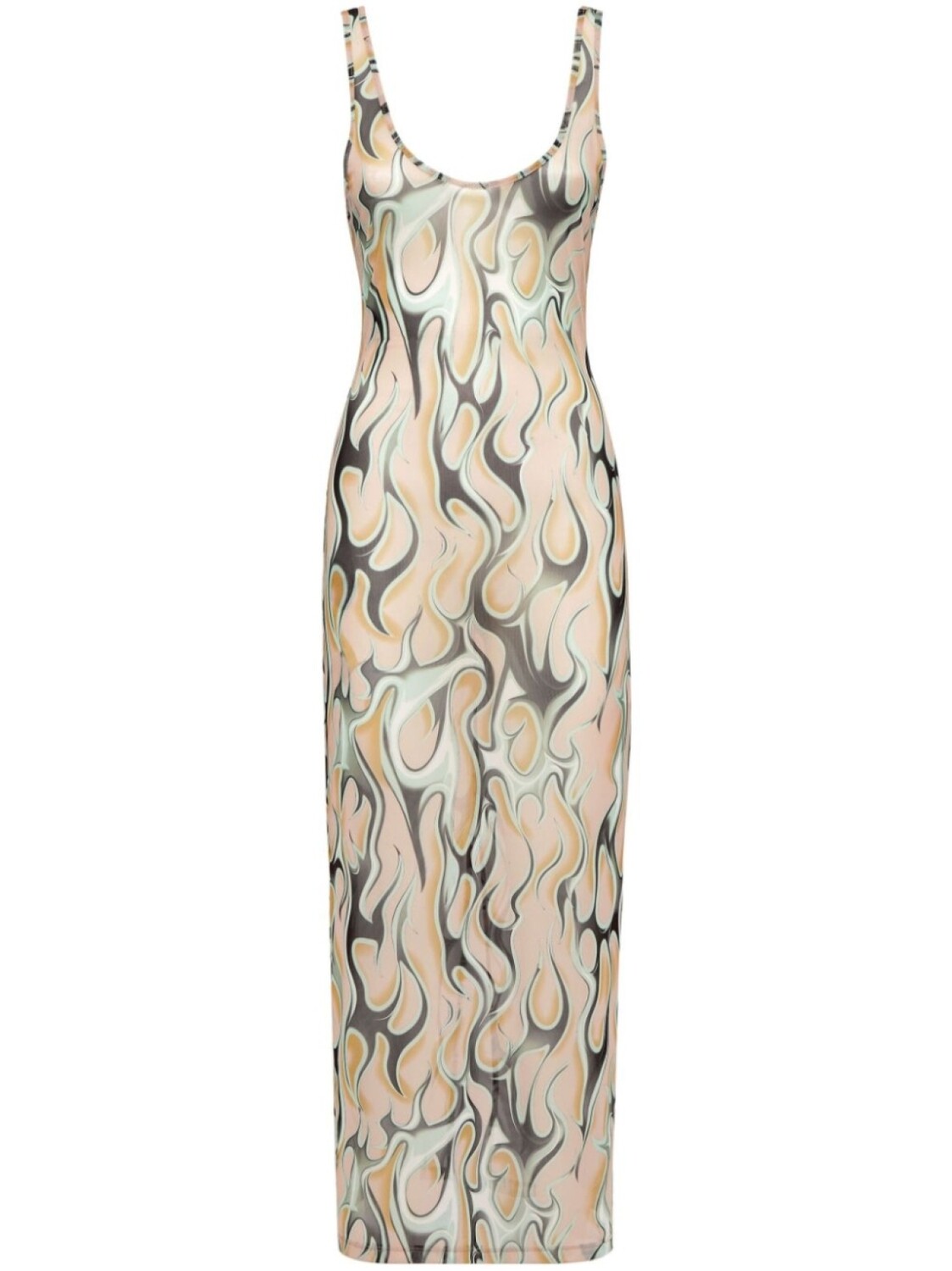 Платье миди Philipp Plein Flame, нейтральный
Платье миди Philipp Plein Flame, нейтральный