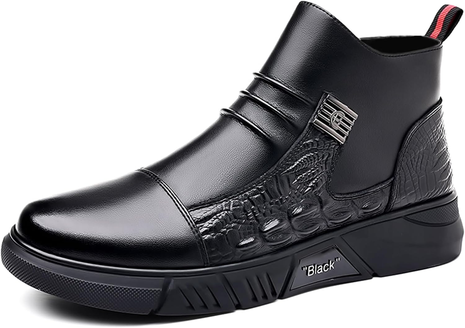 Мужские классические ретро черные ботинки челси с боковой молнией, модель оксфорды и чукка для мужчин Abborora
Мужские классические ретро черные ботинки челси с боковой молнией, модель оксфорды и чукка для мужчин Abborora