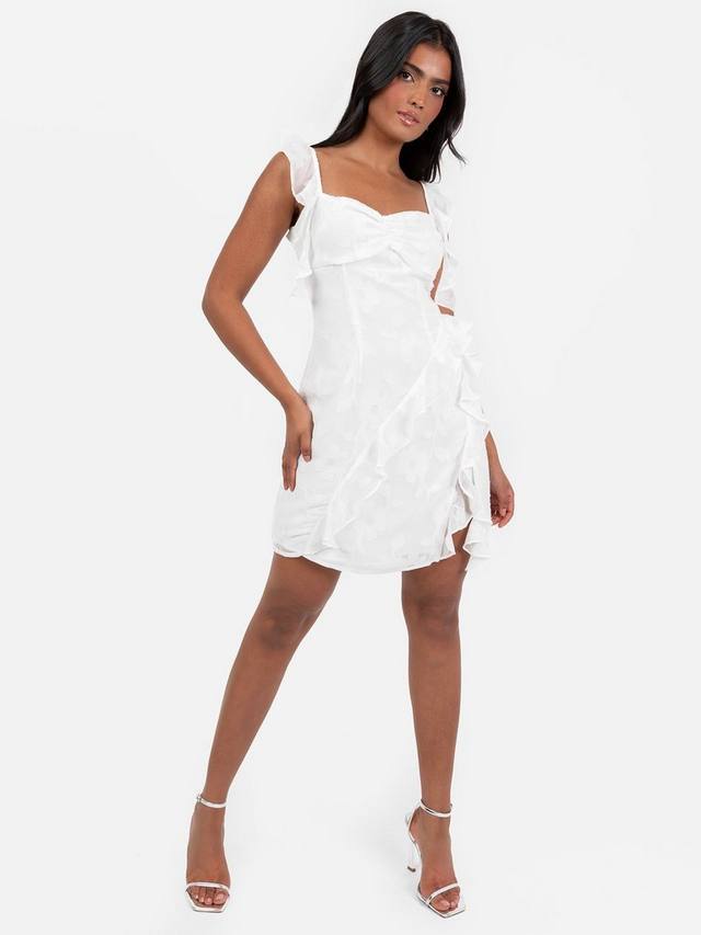 Мини-платье на бретелях с цветочными рюшами Anaya With Love, белый
Мини-платье на бретелях с цветочными рюшами Anaya With Love, белый