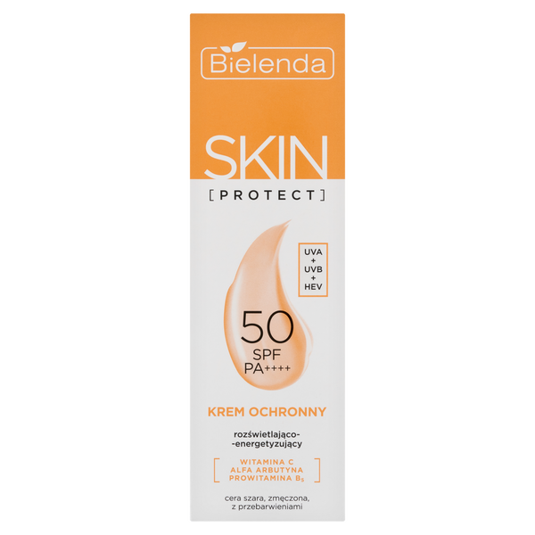 Защитный, осветляющий и тонизирующий крем с spf50 для лица, 50 мл Bielenda Skin protect
Защитный, осветляющий и тонизирующий крем с spf50 для лица, 50 мл Bielenda Skin protect
