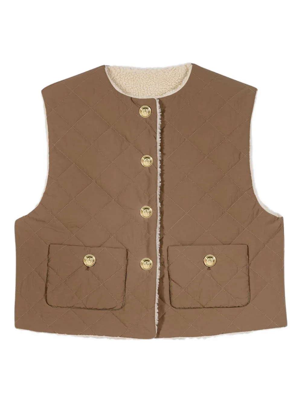 Стеганое пальто из искусственного меха Maje, зеленый
Стеганое пальто из искусственного меха Maje, зеленый