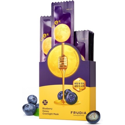 FRUDIA WELCOS Черничный мед Ночная маска для лица Корейская маска для ухода за кожей лица 20 шт.
FRUDIA WELCOS Черничный мед Ночная маска для лица Корейская маска для ухода за кожей лица 20 шт.