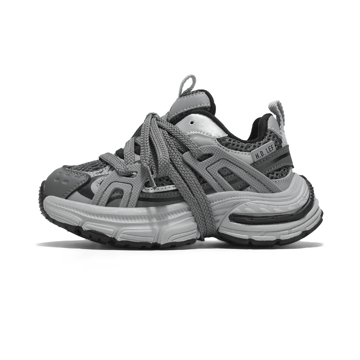 Кроссовки для бега для детей с низким верхом, устойчивые к ударам, истиранию, дышащие, нескользящие LEE KIDS, серый
Кроссовки для бега для детей с низким верхом, устойчивые к ударам, истиранию, дышащие, нескользящие LEE KIDS, серый