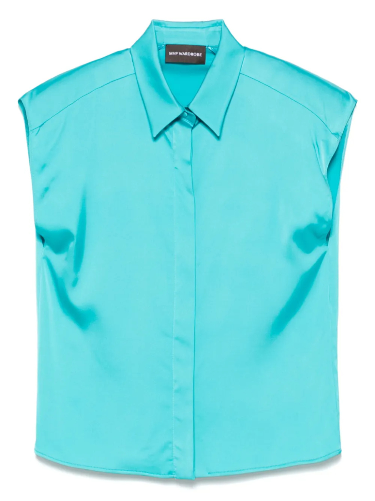 Сатиновая рубашка mvp wardrobe, синий
Сатиновая рубашка mvp wardrobe, синий