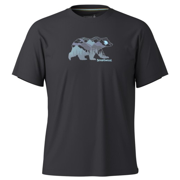 Футболка с рисунком медведя - рубашка из шерсти мериноса Smartwool, черный
Футболка с рисунком медведя - рубашка из шерсти мериноса Smartwool, черный