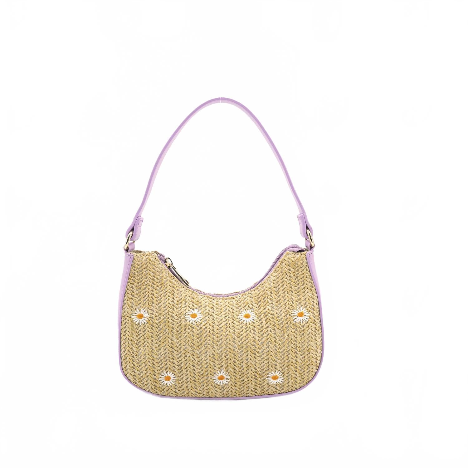 Женская соломенная сумка Nyomi с цветочным принтом и верхней ручкой в сиреневом цвете Like Dreams
Женская соломенная сумка Nyomi с цветочным принтом и верхней ручкой в сиреневом цвете Like Dreams